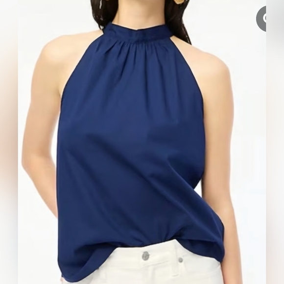 J. Crew Dark Blue Top - Picture 1 of 8
